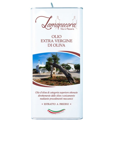 Olio Extra Vergine di Oliva in lattina 5lt